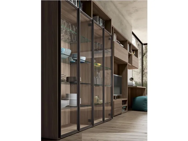 Soggiorno completo modello  soggiorno  in stile moderno di Md work a PREZZI OUTLET