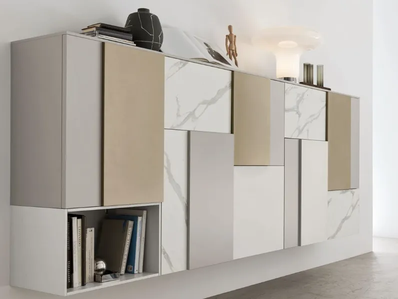 Soggiorno completo modello Soggiorno sm101  in stile design di Artigianale a PREZZI OUTLET  approfittane ora!