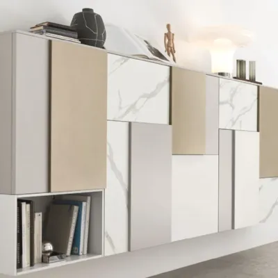 Soggiorno completo modello Soggiorno sm101  in stile design di Artigianale a PREZZI OUTLET  approfittane ora!