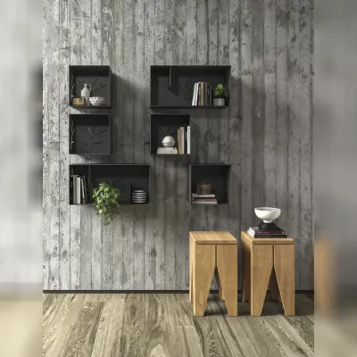 Composizione per il soggiorno modello Tree di Mobilia web in Offerta Outlet
