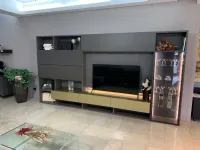 Soggiorno completo Modo di Sangiacomo in laminato materico in Offerta Outlet