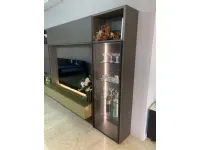 Soggiorno completo Modo di Sangiacomo in laminato materico in Offerta Outlet