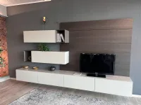 Composizione per la zona giorno modello Modulart di Presotto in Offerta Outlet
