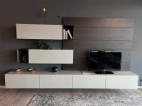 Composizione per la zona giorno modello Modulart di Presotto in Offerta Outlet