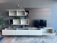 Composizione per la zona giorno modello Modulart di Presotto in Offerta Outlet