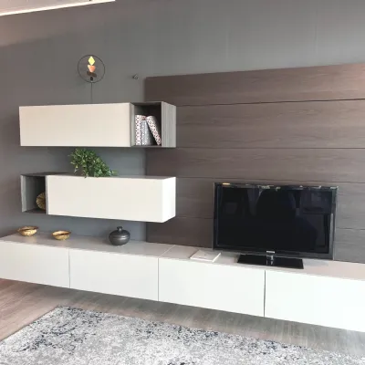 Composizione per la zona giorno modello Modulart di Presotto in Offerta Outlet