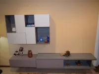 Soggiorno completo Modulo di Orme in laminato opaco a prezzo scontato