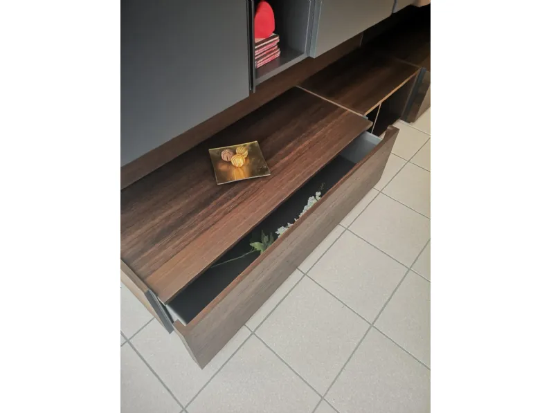 Composizione per il living modello Moove di Zanette a prezzo Outlet