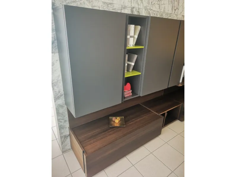 Composizione per il living modello Moove di Zanette a prezzo Outlet