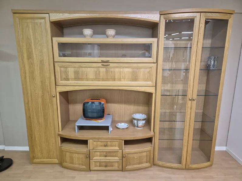 Composizione per la zona giorno modello Rovere di Artigianale in Offerta Outlet