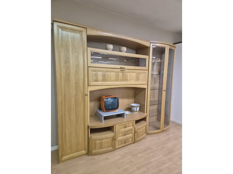 Composizione per la zona giorno modello Rovere di Artigianale in Offerta Outlet