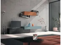 Composizione per il living modello Sala902 di Mobilgam a prezzo Outlet