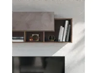 Composizione per il living modello Sala904 di Mobilgam in Offerta Outlet