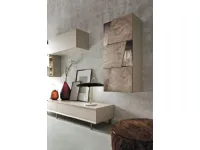 Composizione per il living modello Sala924 di Mobilgam in Offerta Outlet
