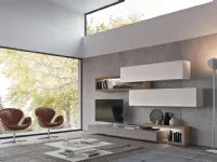 Composizione per la zona giorno modello Sala930 di Mobilgam in Offerta Outlet