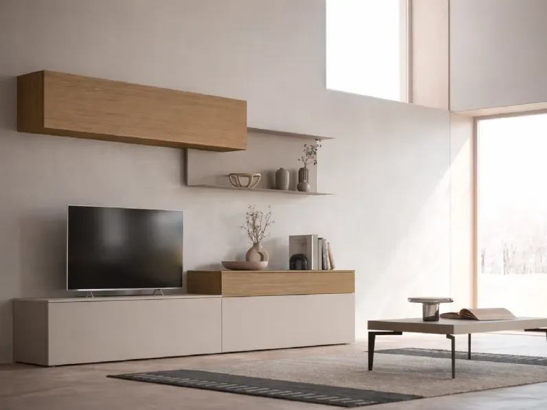 Soggiorno completo Skt12 di Tomasella in stile design a prezzi convenienti