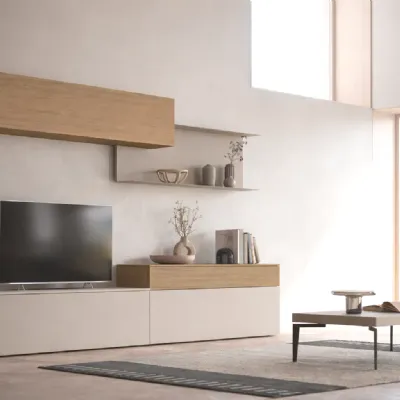 Soggiorno completo Skt12 di Tomasella in stile design a prezzi convenienti