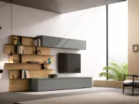 Soggiorno completo Skt31 di Tomasella in stile moderno a prezzi outlet