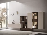 Soggiorno completo Skt37 di Tomasella in melamminico a prezzo Outlet