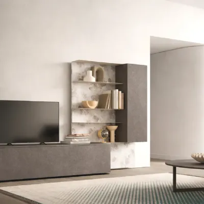 Soggiorno completo Skt4 di Tomasella in stile design a prezzi convenienti