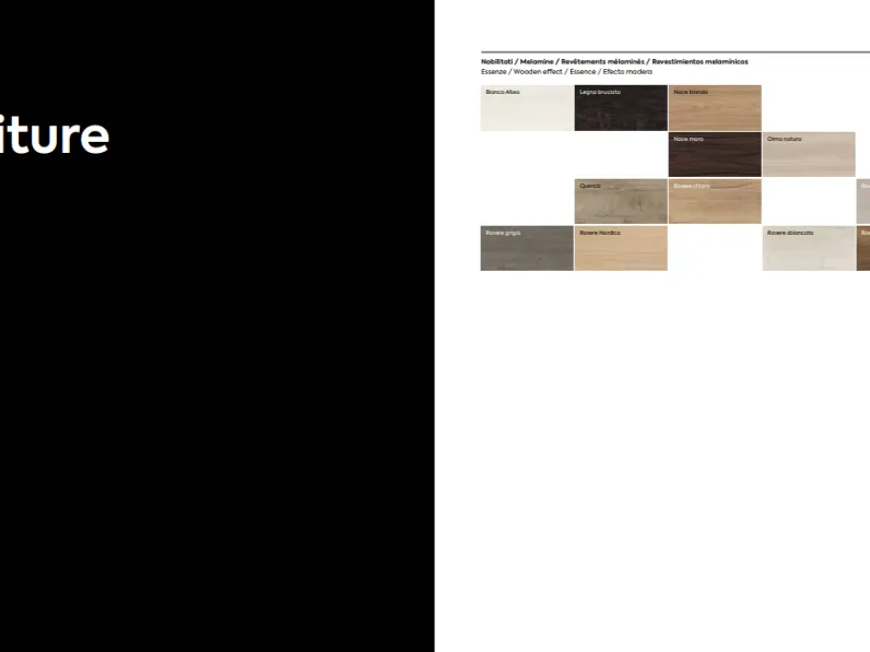 Soggiorno completo Sm003 di Imab in stile design a prezzi convenienti