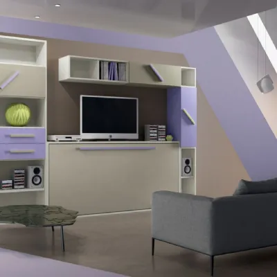 Soggiorno completo Smart di San martino mobili in stile moderno a prezzi outlet