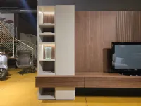 Soggiorno completo modello Soggiorno componibile spazioteca pianca  di Pianca a prezzo Outlet
