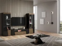 Composizione per il living modello Soggiorno etna comp.02 di Artigianale a prezzo Outlet