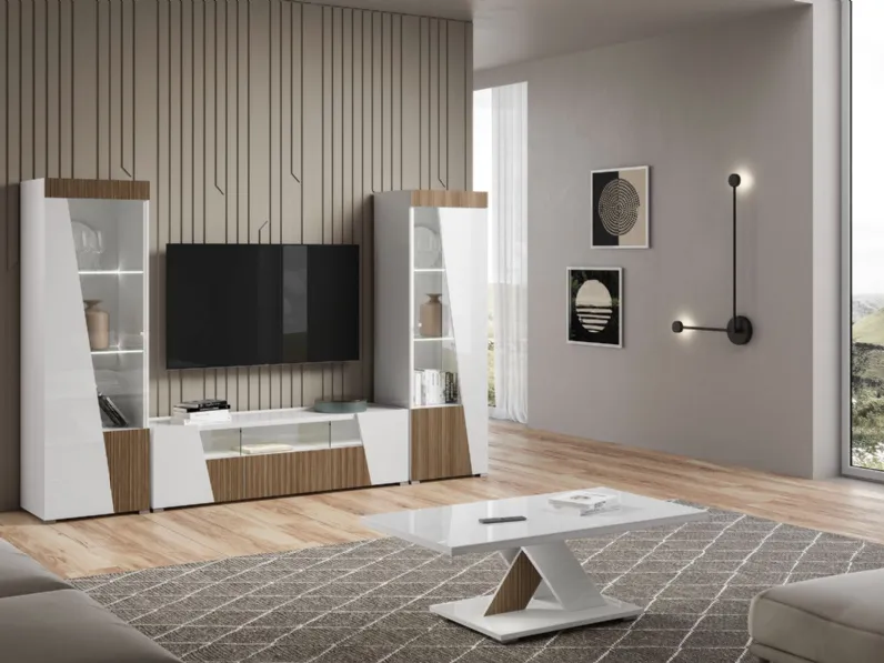 Composizione per il living modello Soggiorno etna comp.02 di Artigianale a prezzo Outlet