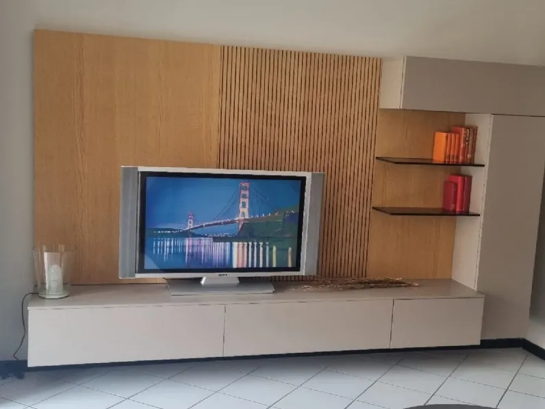 Soggiorno completo modello Spazio di Pianca a prezzo Outlet