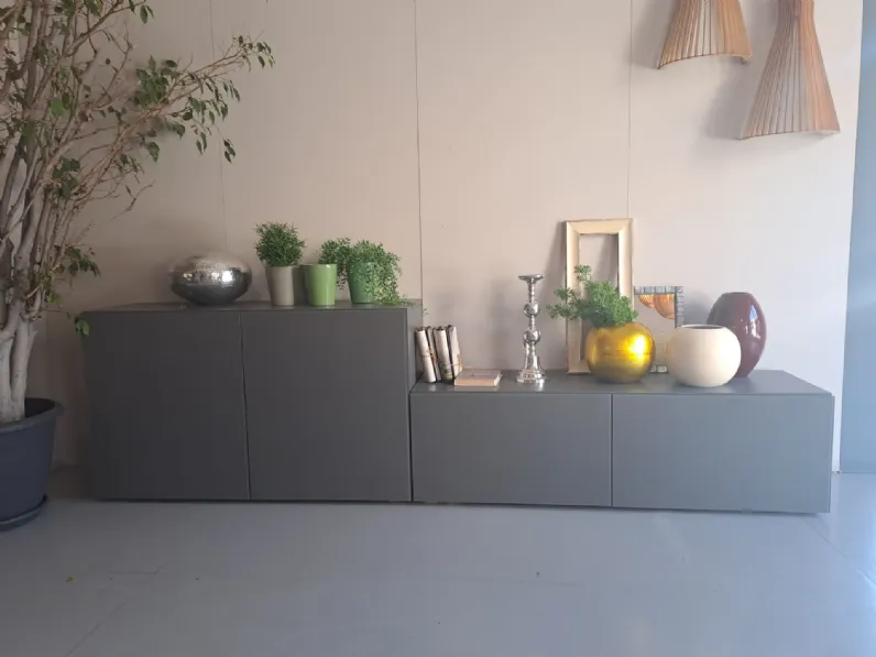 Soggiorno completo Spazio di Pianca in stile design a prezzi outlet