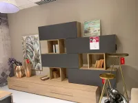 Soggiorno completo Tetris di Collezione esclusiva in laminato opaco a prezzo scontato