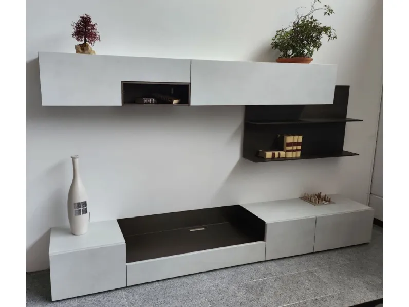 Soggiorno completo Unix di Maronese acf in stile moderno a prezzi outlet