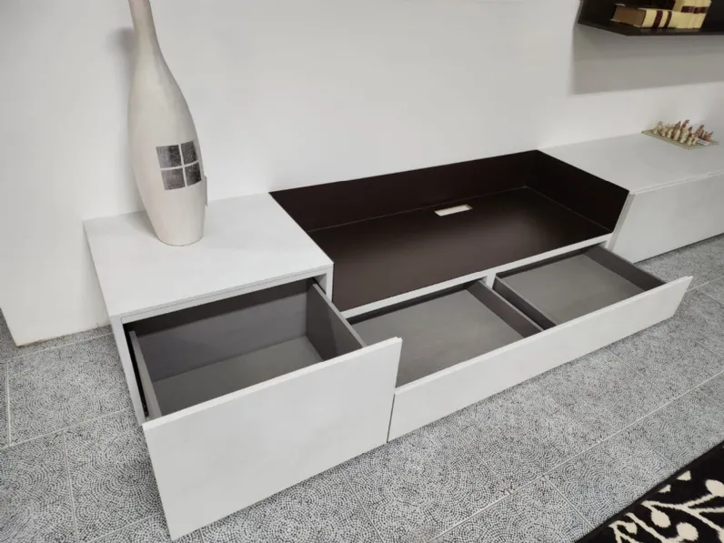 Soggiorno completo Unix di Maronese acf in stile moderno a prezzi outlet