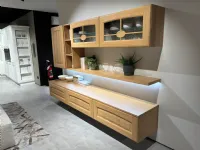 Soggiorno completo Veronica di Lube cucine in stile classico a prezzi outlet