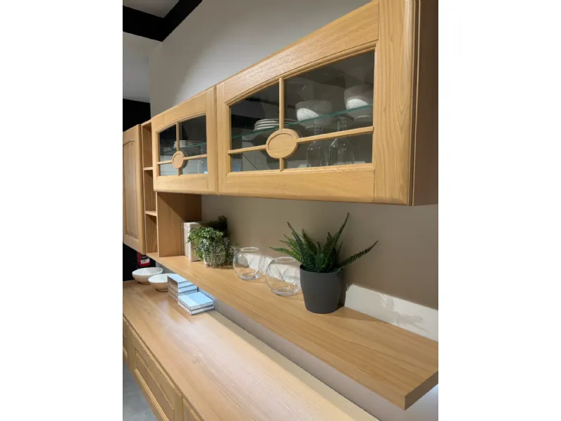 Soggiorno completo Veronica di Lube cucine in stile classico a prezzi outlet