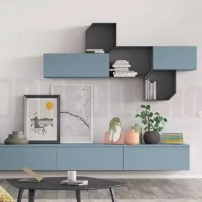 Soggiorno completo Volo s305 di Colombini casa in stile design a prezzi outlet