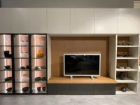 Soggiorno completo Wall 30 di Novamobili in stile design con forte sconto