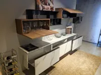 Soggiorno completo modello Kal pietra bianco di Arredo3 a prezzo Outlet