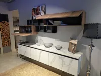 Soggiorno completo modello Kal pietra bianco di Arredo3 a prezzo Outlet