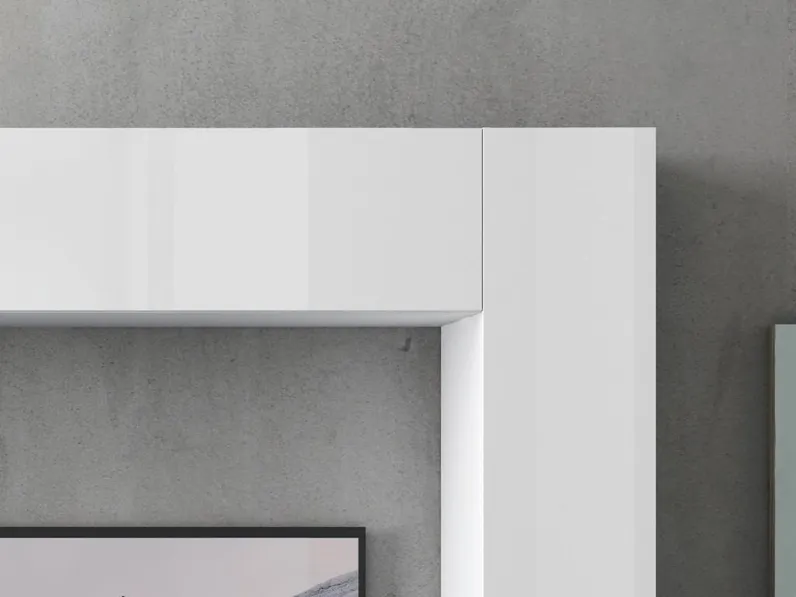 Mobile porta tv  mobili soggiorno living per tv in laccato luido di Collezione esclusiva in offerta
