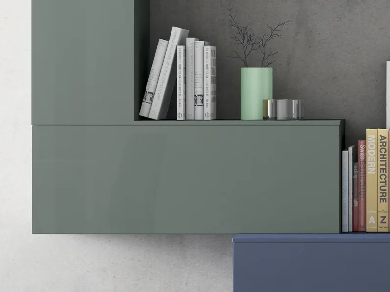 Mobile porta tv  mobili soggiorno living per tv in laccato luido di Collezione esclusiva in offerta