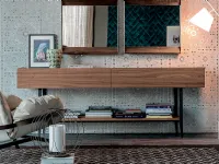 Credenza moderna a due cassetti Horizon