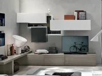 Composizione Tomasella modello A014. Questa composizione aggiunger un tocco di eleganza e modernit alla parete del soggiorno, grazie alla sua unicit.