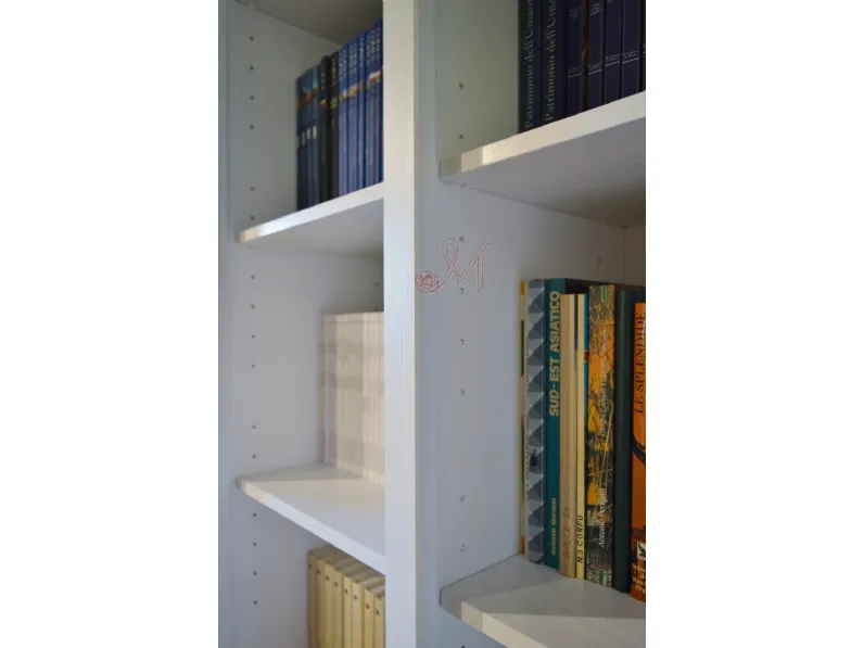 Libreria Art.450-libreria in legno Mirandola OFFERTA OUTLET