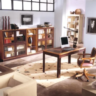 Libreria Composizione n Artigianale in stile classica con forte sconto