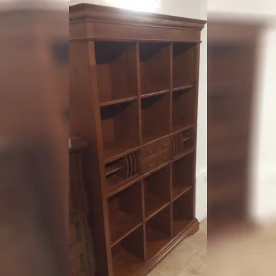 Libreria Artigianale in legno Libreria  in Offerta Outlet