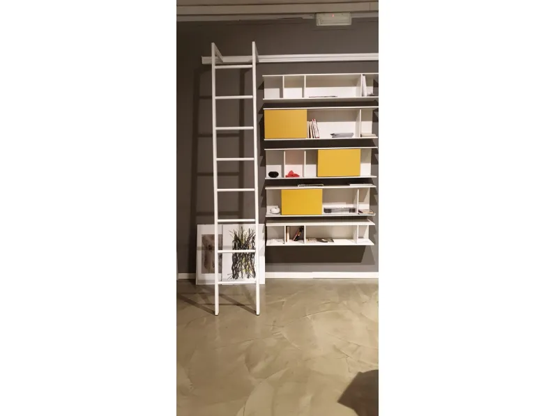 Libreria Butterfly stile design di Novamobili in offerta