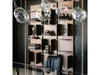 Libreria Cattelan italia in laccato opaco a prezzo Outlet: scopri Fifty