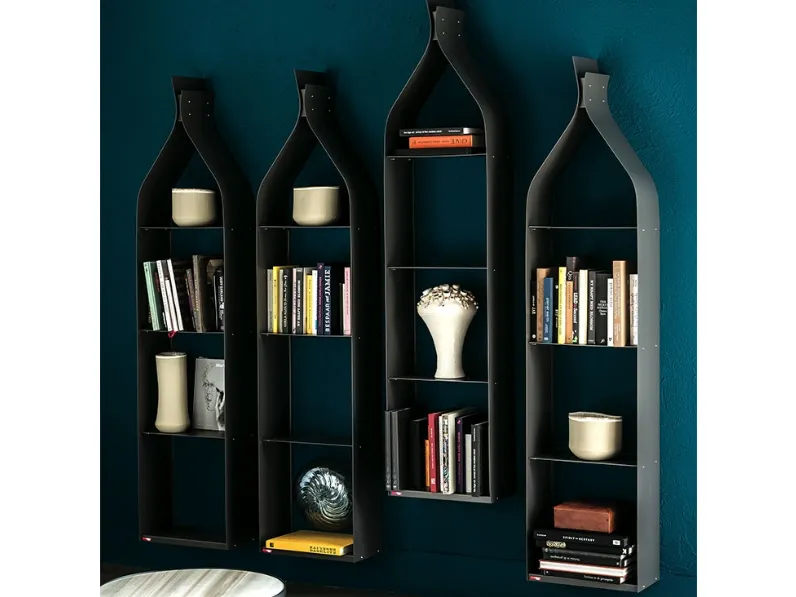 Libreria Swing in stile design di Cattelan italia in OFFERTA OUTLET 